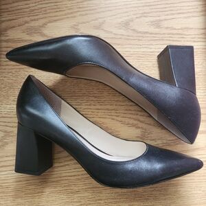 Marc Fisher Zala Block Heels in Black